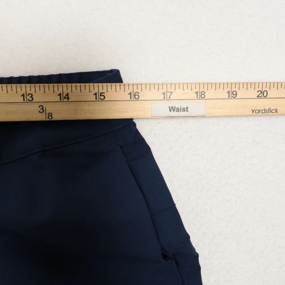 Banana Republic Motion Tech Hybrid Pants Performance Stretch Navy Blue Men 34